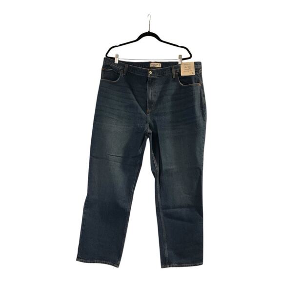 Abercrombie 90s Ultra High Rise Jeans NWT 20 Short - Picture 1 of 4